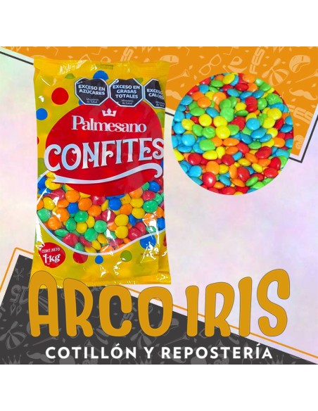 Confites Frutal Lentejas X Kg - Pascua