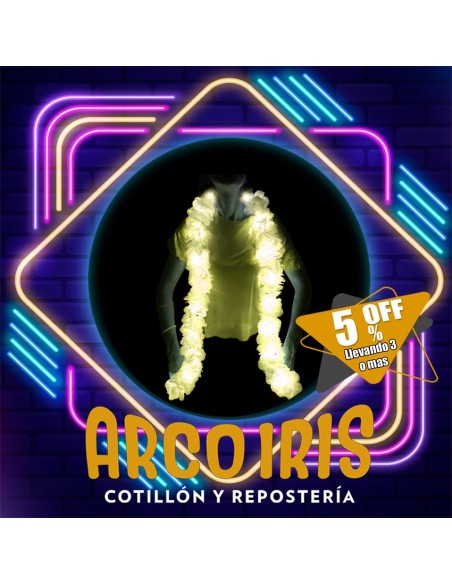 Luminoso Boa Amarilla Premium +3-5% Promo Por Cantidad Primavera Boa Clavel Seda