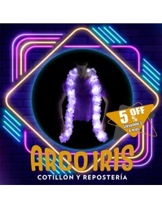 Luminoso Boa Violeta Premium +3-5% Promo Por Cantidad Primavera Boa Clavel Seda