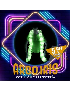 Luminoso Boa Verde Manzana Hawaiana Premium +3-5% Promo Por Cantidad Primavera Boa Clavel Seda