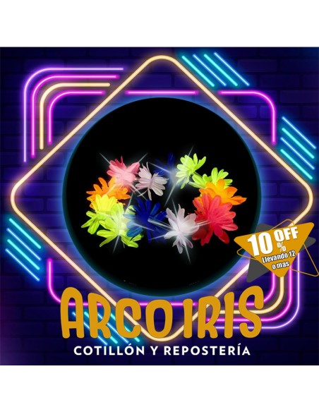 Vincha Hawaiana Margarita Multicolor Xu +12-10% - Flowertime Primavera