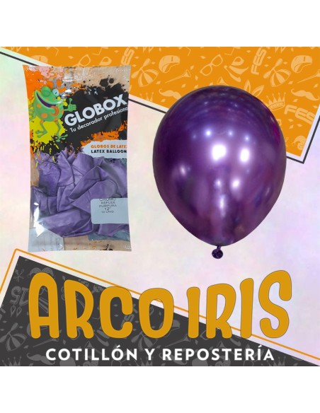 Globo Cromo Reflex 12 X 10 Purpura - Globox