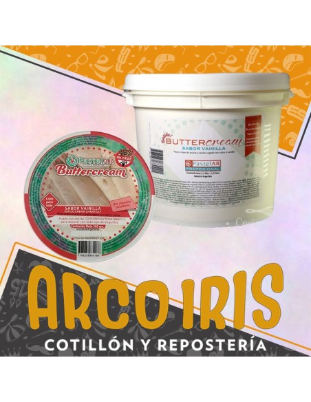Buttercream Vainilla X 2.5 Kg
