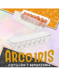 Huevera Con Tapa Con 12 Lugares - Dsaza