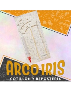 Topper Kit Frase Feliz Cumple +10-5% Con Vela Finita + Bengala Promo Por Cantidad Decorativos Cake Topper Decorativos Cake To 2