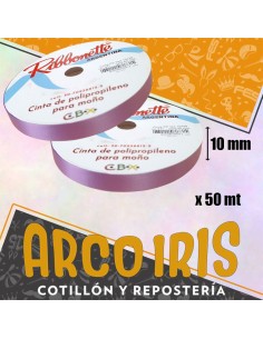 Cinta 10 X 50 Ribbonette Lila - Polipropileno
