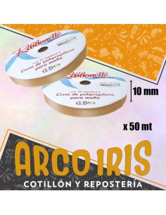 Cinta 10 X 50 Ribbonette Natural - Polipropileno