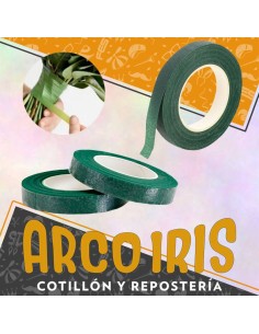 Cinta Engomada Verde X 2 Unidades-