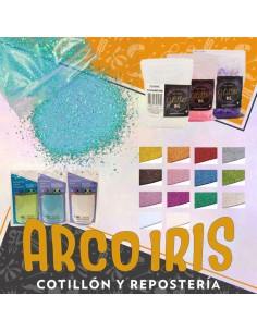 Glitter X 500 Gr Irisado - Primera Calidad Gibre/purpurina