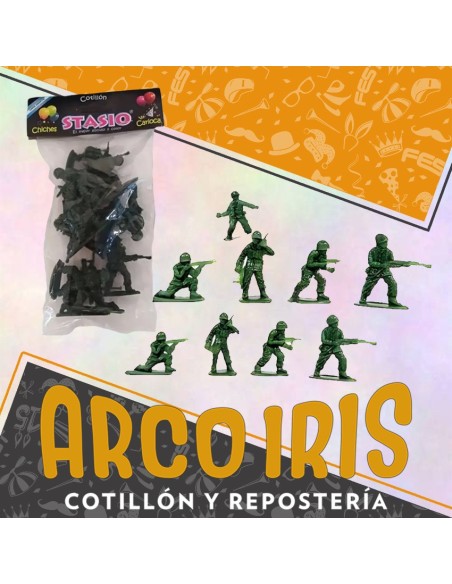 Soldados Verde X 12 - Stasio