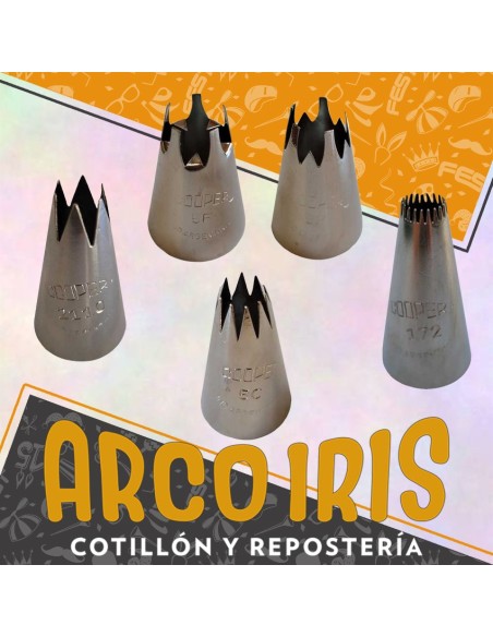 Boquillas Estrella Abierta Grande Xu - Cooper