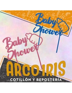 Topper Plastico Baby Shower