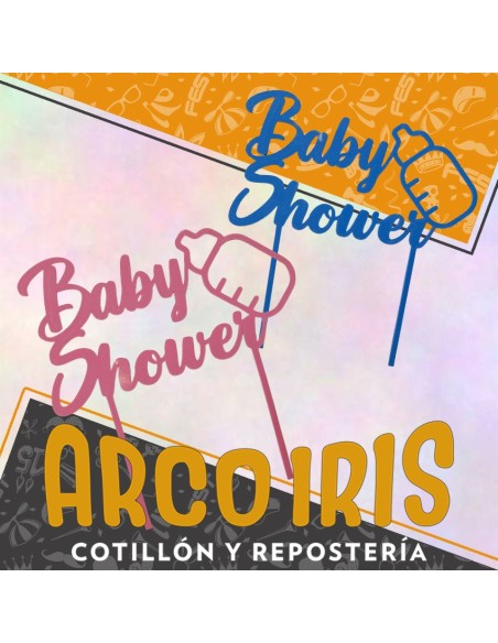 Topper Plastico Baby Shower