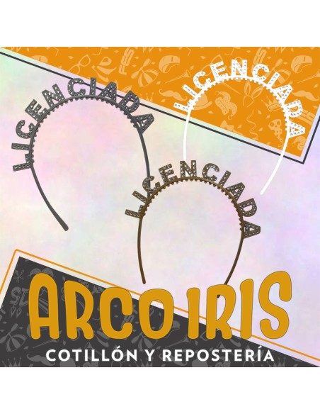 Vincha Licenciada Con Strass Varios Colores