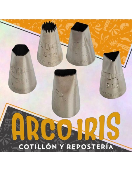 Boquillas Geometrica Xu - Chica - Cooper