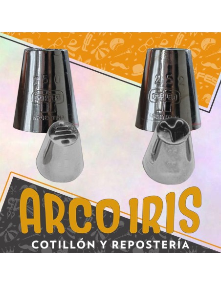 Boquillas Parpen Grande Xu - Pinito Corazon 250 Y 252