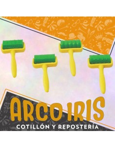 Mini Rodillo X 4 Numero 3 - Surtidos Rodillo Marcadore Cooper