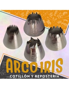 Boquillas Rizado Abierto Gigante Xu - Cooper