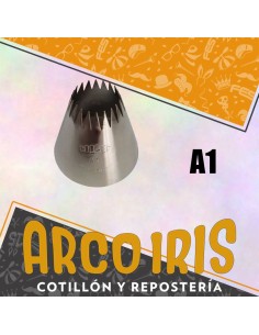 Boquillas Rizado Abierto Gigante Xu - Cooper 2