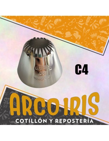 Boquillas Rizado Cerrado Gigante Xu - Cooper