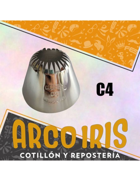 Boquillas Rizado Cerrado Gigante Xu - Cooper