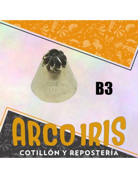 Boquillas Rizado Centro Chico Gigante Xu - Cooper