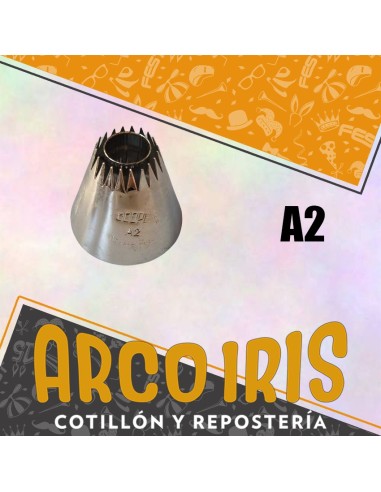 Boquillas Rizado Centro Mediano Gigante Xu - Cooper