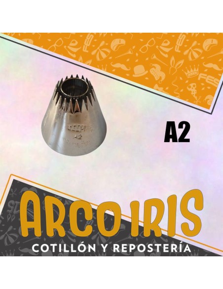 Boquillas Rizado Centro Mediano Gigante Xu - Cooper