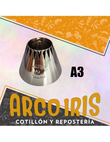 Boquillas Rizado Centro Grande Gigante Xu - Cooper