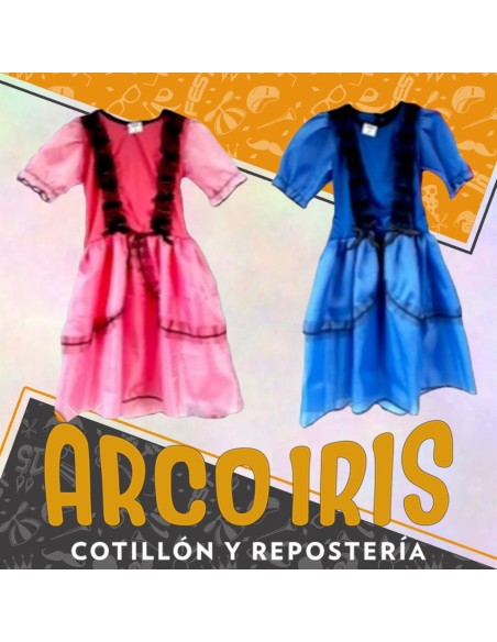 Vestimenta Dama Antigua Talle 4 - Tela Patrio