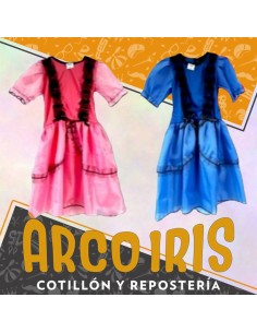 Vestimenta Dama Antigua Talle 8 - Tela Patrio