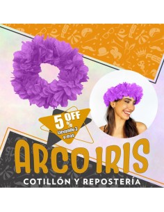 Vincha Hawaiana Premium Uva Xu +3-5% Promo Por Cantidad Primavera-vincha Clavel Seda-