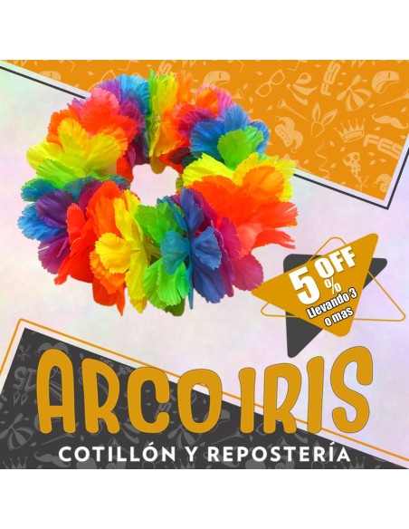 Vincha Hawaiana Premium Multicolor Xu +3-5% Promo Por Cantidad Primavera-vincha Clavel Seda-