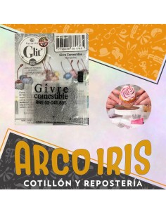 Gliter Comestible Plateado X 4 Unidades -pastelar- Pascua