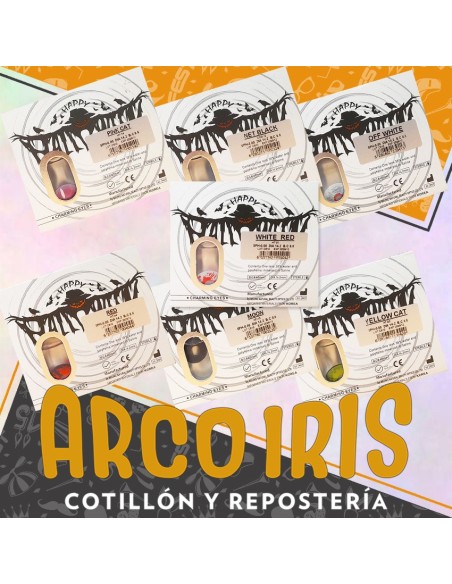 Lentes Contacto Set X 6 - Halloween Oferta 6 Variedades Distintas