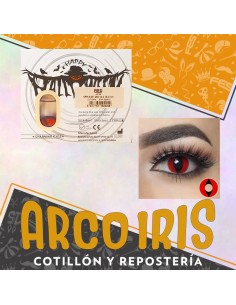 Lentes Contacto Red - Halloween Rojo