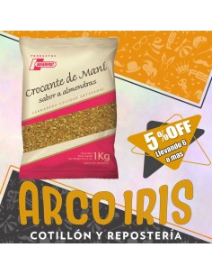 Corcante De Mani Sabor Almendras X Kg +6-5% (caja) Argenfrut