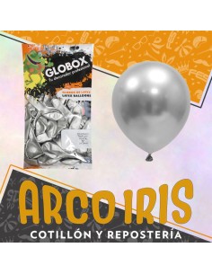 Globo Cromo Reflex 5 X 25u. Plata - Globox
