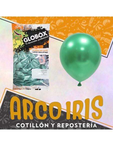 Globo Cromo Reflex 5 X 25u. Verde - Globox