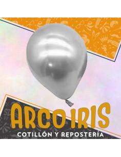 Globo Cromo Reflex 22 X 5u. Plata - Globox