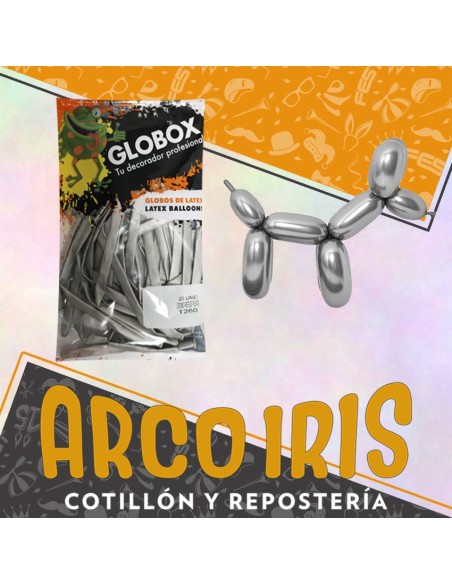 Globologia Cromo Reflex T260 X 20u. Plata - Globox