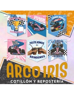 Banderin Formula 1 Xu - Franco Colapinto- Rondi