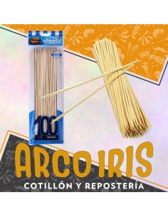 Palitos Brochet 25 Cm X 100 Party Store