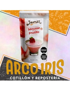 Mousse Frutilla Polvo X 200 Gr - Sin Tacc Jamer