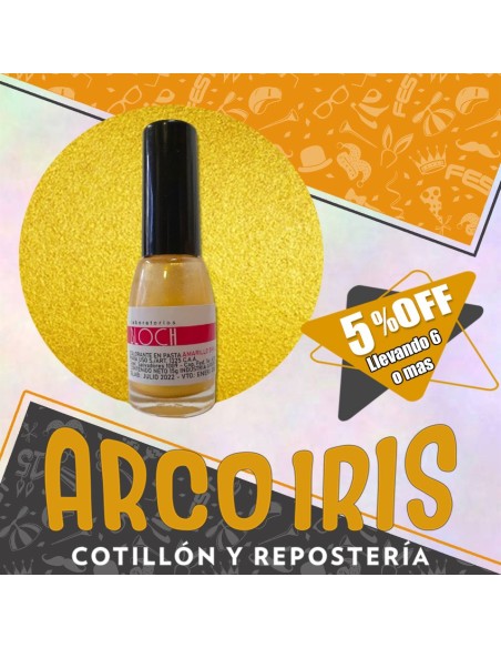 Colorante Dorado Frasco 15 Gr Bloch Xu +6-5% - Sin Tacc Pascua Promo Por Cantidad