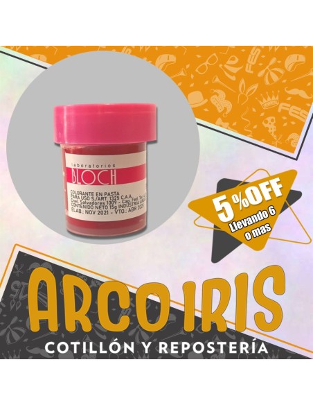 Colorante En Pasta Plata Bloch Xu +6-5% Sin Tacc Promo Por Cantidad Pascua
