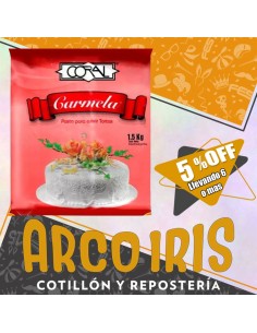 Coral Pasta Cobertura X 1.500kg +6 -5% - Carmela Promo Por Cantidad