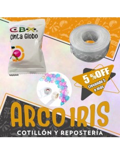 Cinta Para Arcos De Globo X 5 Mt +5-5% - En Rollo Promo Por Cantidad Ideal Arco Organico - Cinta Link -