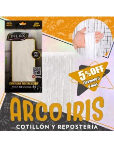 Cortina Plastica Blanca Xu +5-5% - Promo Por Cantidad 1 X 2 Mt Dilax