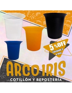 Frapera Clasica Xu +3-5% Cristal/color Promo Por Cantidad Balde Hielero Hielera